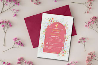 diseñare invitaciones personalizadas y profesionales