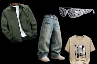 create 3d realistic clothing, 3d garment for your clothing brand