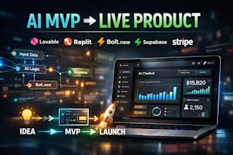 build, fix or deploy production ai mvp saas
