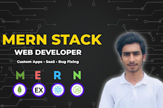 fix any react bug, node js error and develop mern stack website