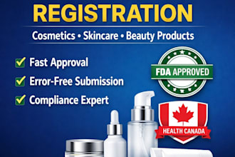 do fda and npns registration for cosmetic products