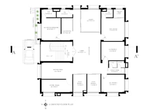 draw architectural floor plan with details