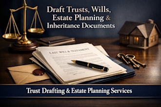draft trusts, wills, estate planning and inheritance documents