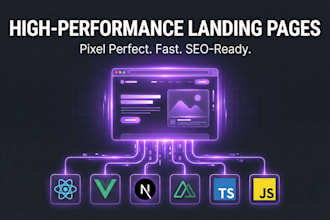 build a responsive high converting landing page
