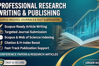 write scopus ready research articles and conference papers fast