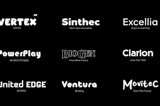 design a luxury modern hand drawing and typography design