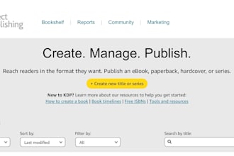 upload and publish your book on amazon KDP correctly