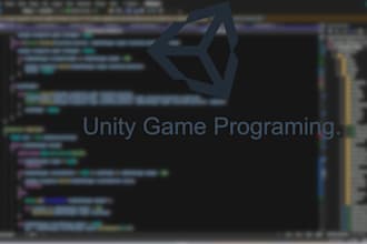 do scripting and programming for your unity game