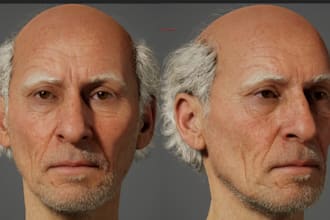 create realistic unreal engine 3d metahuman character custom hair and animation