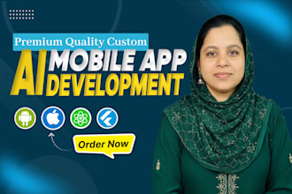 build mobile app development app developer flutter react native ai app creation