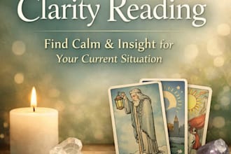 provide a calm and insightful tarot reading for clarity and guidance