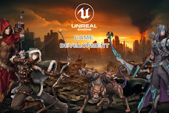 do unreal engine game development, develop unreal engine game, ue5 blueprints