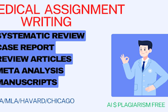 help in medical case reports,meta analysis, systematic reviews, review articles