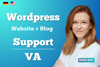 manage and update your wordpress website and blog