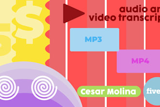 transcribe audio and video accurately mp3 and mp4