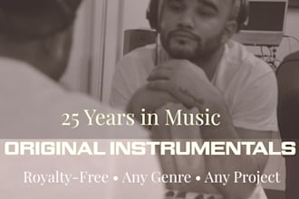 create royalty free instrumental music for any project
