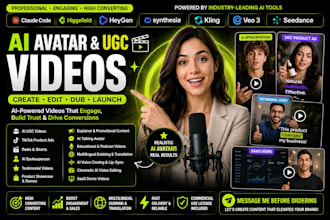 make ai avatar videos dub video editing youtube with claude code higgsfield mcp