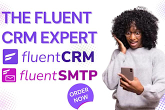 set up fluentcrm, fluent SMTP automation and be your fluent forms expert