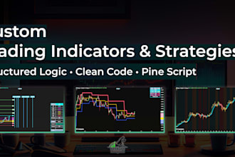 develop custom trading view indicators and strategies in pine script