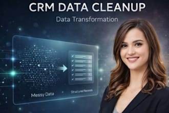 clean up organize and migrate your CRM data