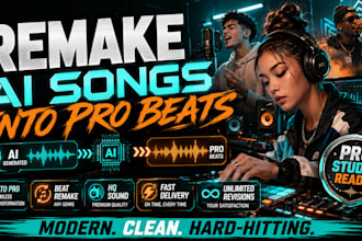 remake ai songs into pro beats