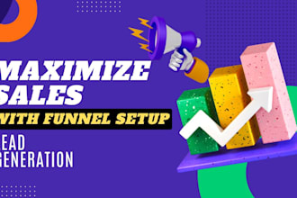 funnel expert for lead generation setup sales funnel sales copy email automation