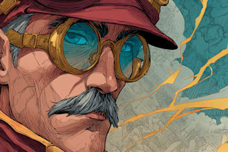 do comic book illustration, comic graphic novel