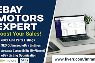 do ebay auto parts listing, ebay motors listing and ebay SEO