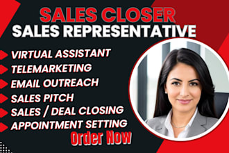 be your high converting sales representative sales closer b2b sales sales person