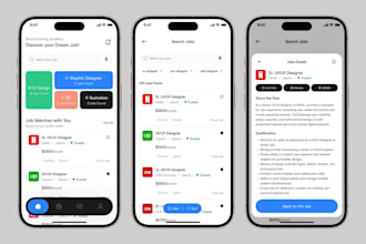 build job hiring app with training, subscriptions, and  shift scheduling feature