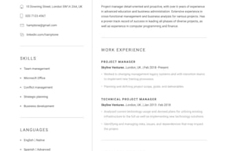 write an australian standard resume for doctors and engineers