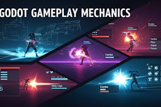develop amazing mechanics for your game project in godot