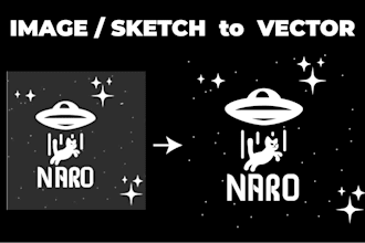 convert your image or sketch to vector