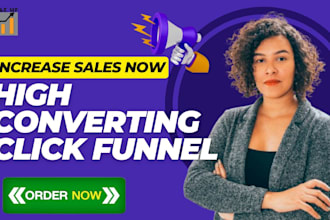build landing page sales funnels in click funnels for email automation and leads