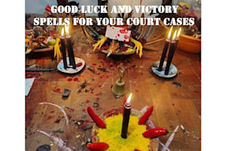 cast powerful good luck victory spells to win court cases and attract success