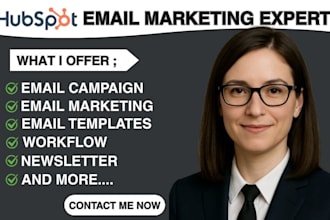 setup hubspot crm sales pipeline automation workflow email saquence setup