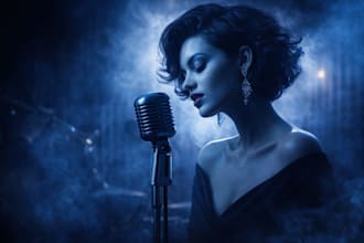 be female blue singer, jazz vocalist, authentic dixieland, darkwave, avant garde