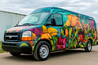 professional vehicle wrap design, car wrap