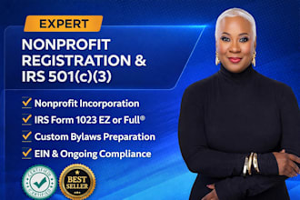 complete your 501c3 paperwork with form 1023 1023ez bylaws and articles