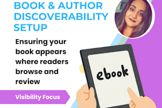 set up successful ebook SEO, finding and visibility