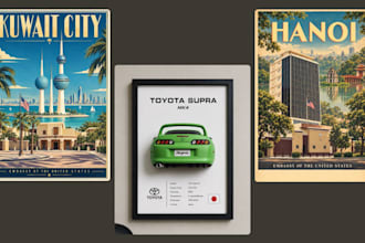 design minimalist wall art posters for home decor
