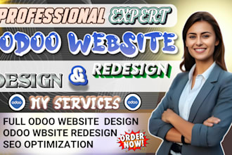 build odoo website, design odoo website epr, redesign odoo ecommerce website