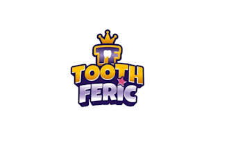 design superhero tooth fairy magician logo