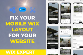 fix your wix mobile layout, overlapping elements and broken design
