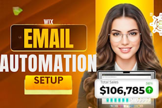 set up wix email marketing, automated welcome flow and newsletter signup form