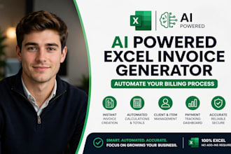 build ai powered excel invoice generator to automate your billing process