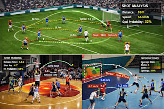 do computer vision sports, motion analytics for soccer, basketball and handball