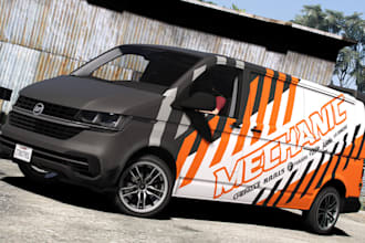 do unique car wraps, livery car wrap, vehicle wrap, fivem car livery for you