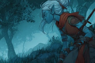 dnd character art and dnd character art