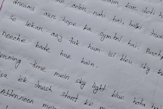convert your text into beautiful handwritten notes